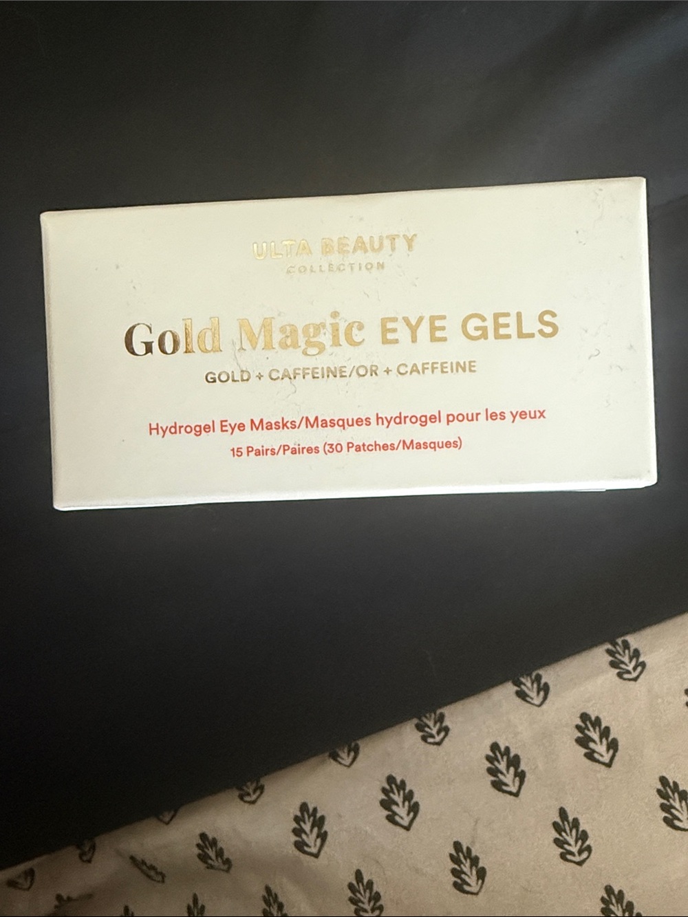 Ulta Beauty Gold Magic Eye Gels - Gold